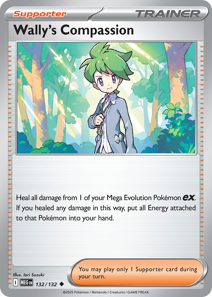 Wally's Compassion - 132/132 - Mega Evolution (MEG)