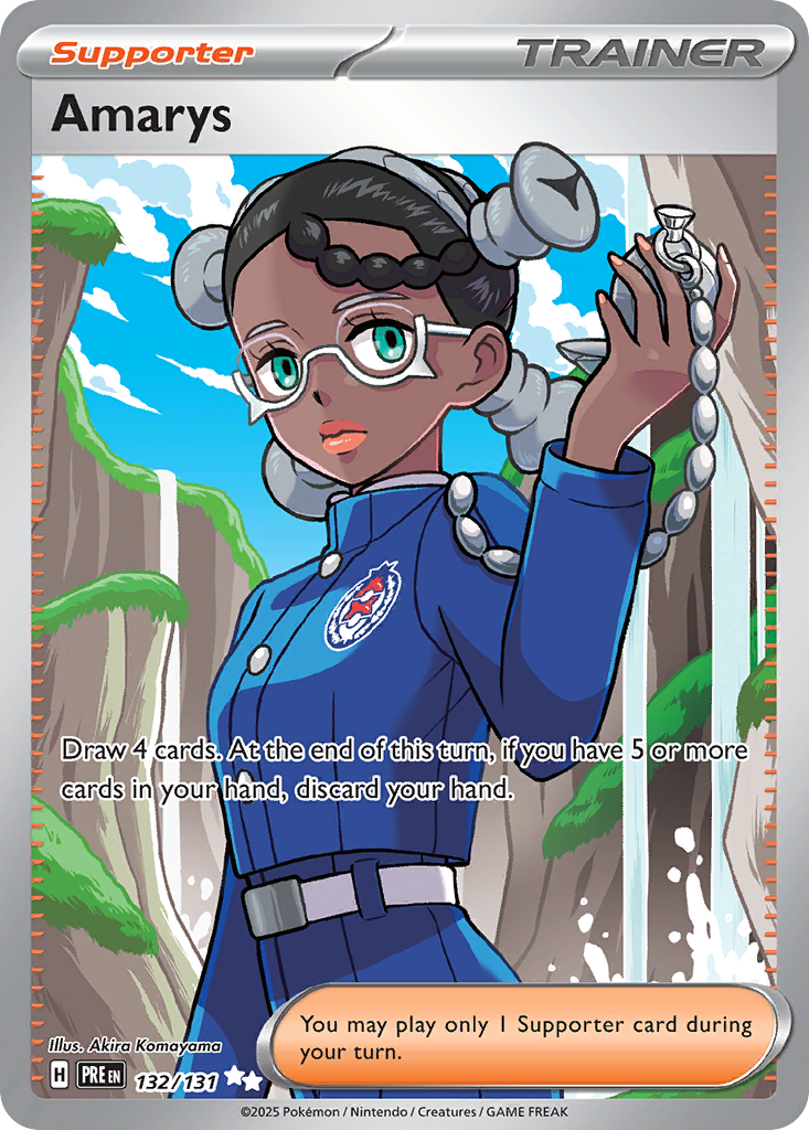 Amarys - 132/131 - SV: Prismatic Evolutions (PRE)