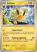 Jolteon - 135/165 -SV: Scarlet & Violet 151 (MEW) (Reverse Holo)