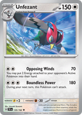 Unfezant - 135/162 - Temporal Forces (Reverse Holo)