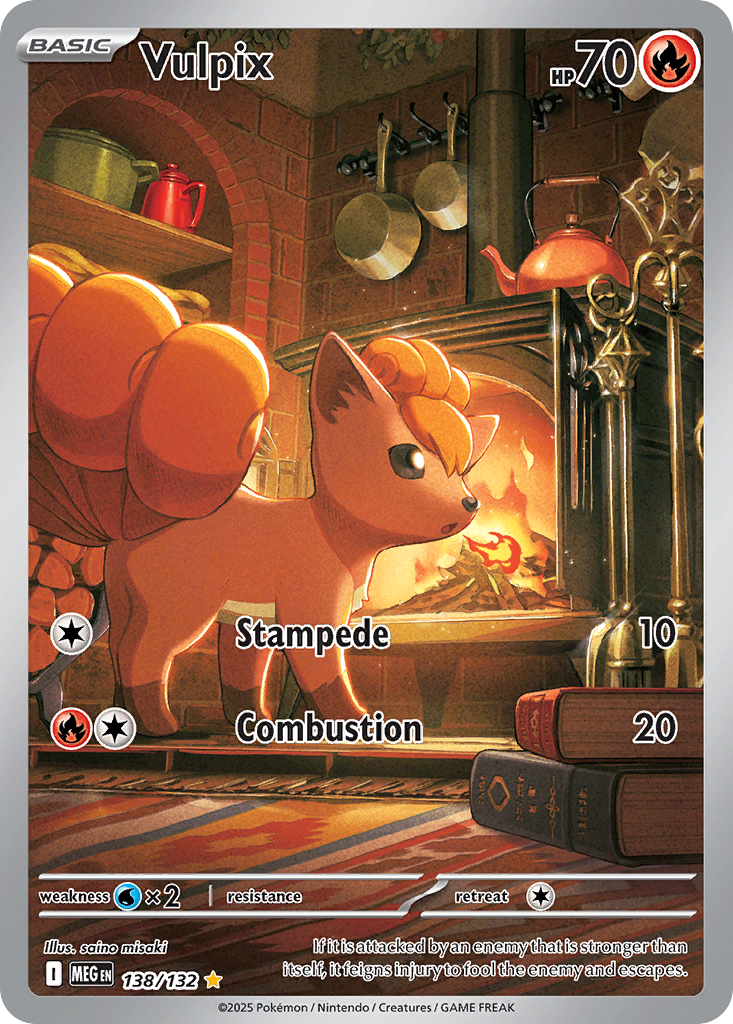 Vulpix - 138/132 - Mega Evolution (MEG)