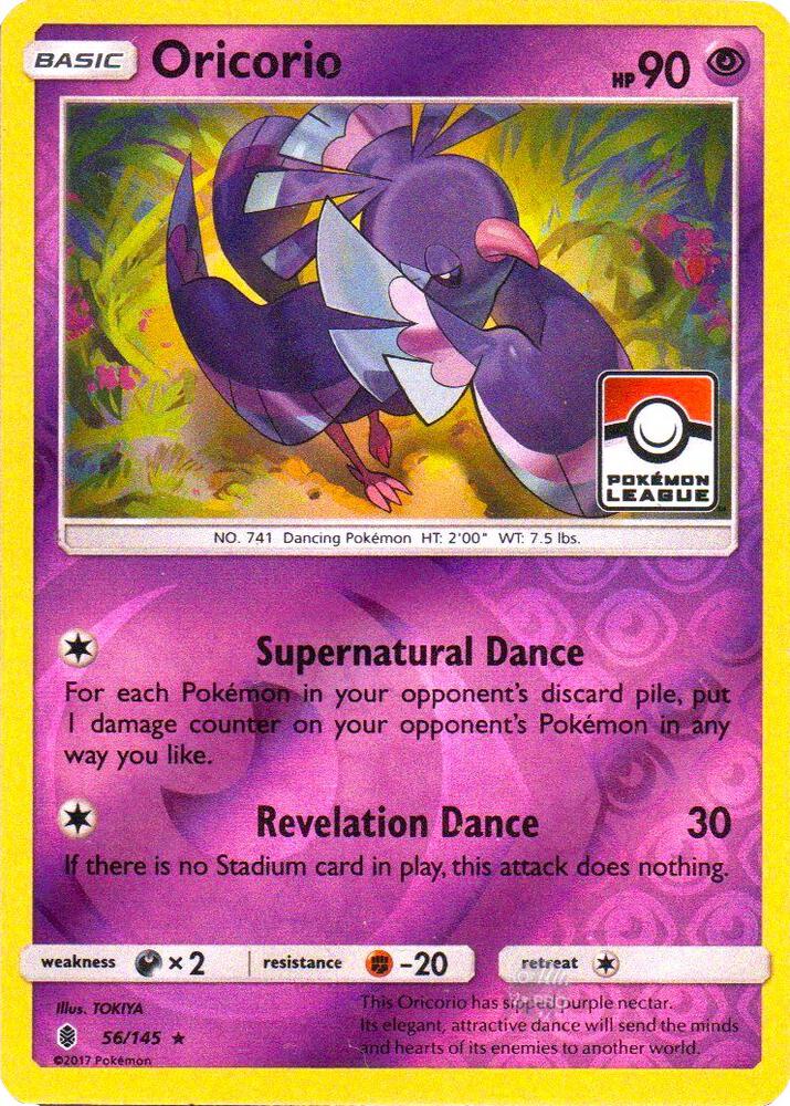 Oricorio - 56/145 (Pokemon League) - League & Championship Cards (PR)