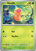 Weedle - 013/165 -SV: Scarlet & Violet 151 (MEW) (Reverse Holo)
