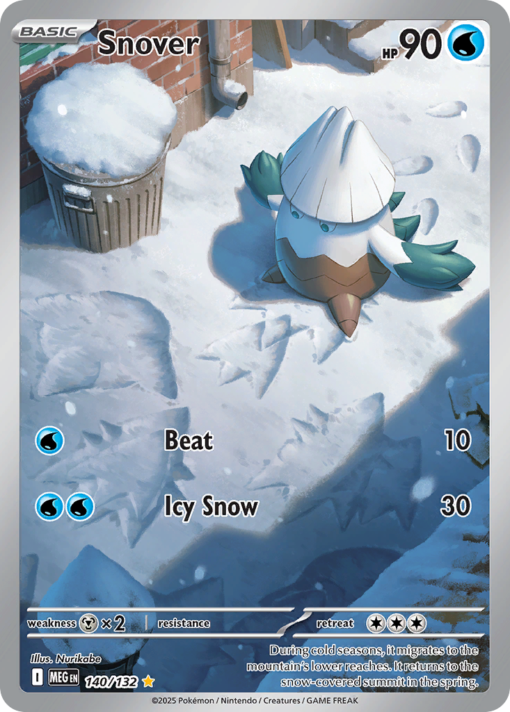 Snover - 140/132 - Mega Evolution (MEG)