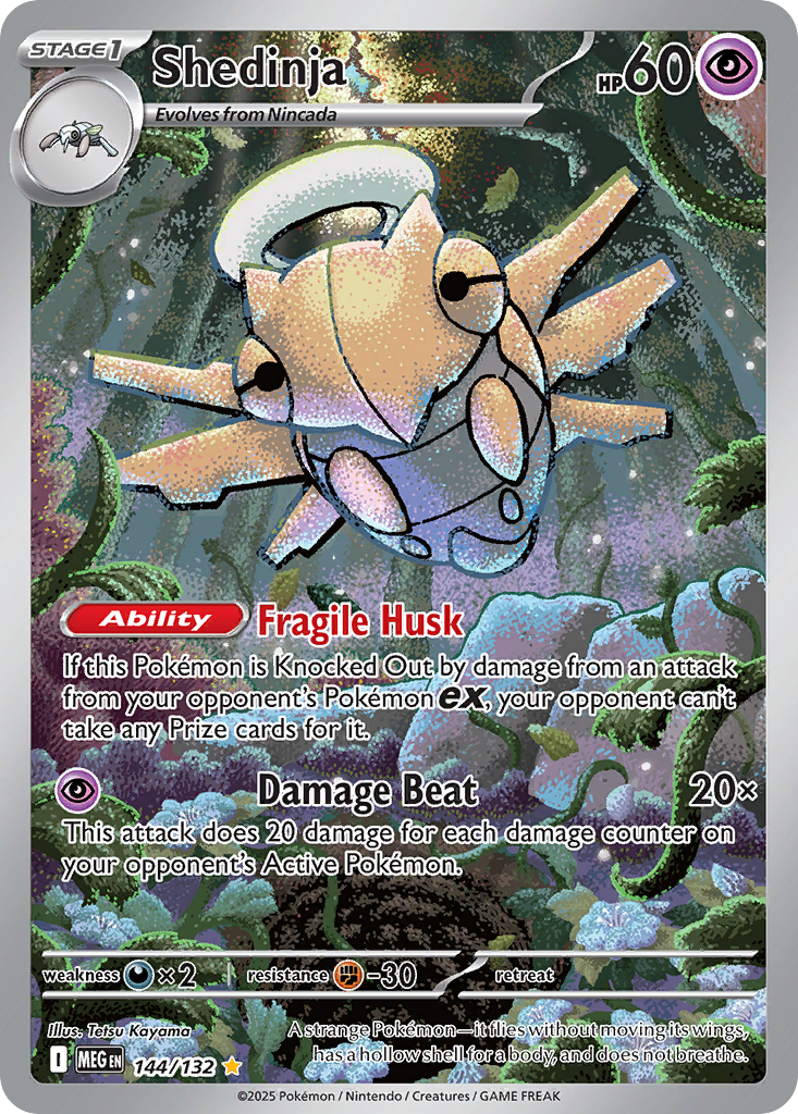 Shedinja - 144/132 - Mega Evolution (MEG)
