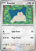 Snorlax- 144/191 - Surging Sparks (Reverse Holo)