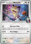 Team Rocket's Meowth - 149/182 - Destined Rivals (Reverse Holo)