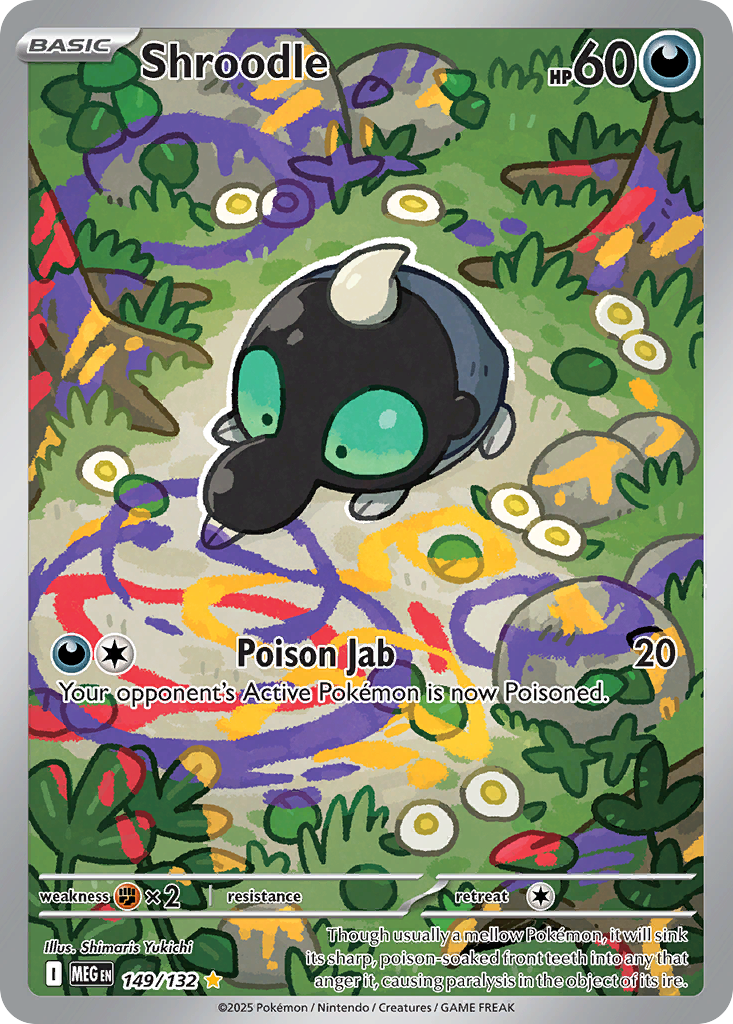 Shroodle - 149/132 - Mega Evolution (MEG)
