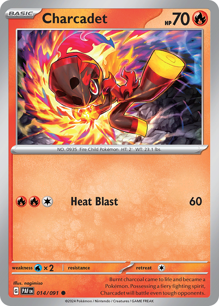 Charcadet - 014/091 - Paldean Fates
