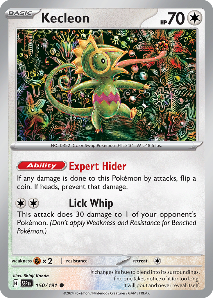 Kecleon - 150/191 - Surging Sparks (Reverse Holo)