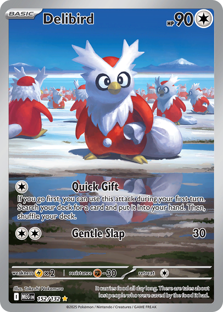 Delibird - 152/132 - Mega Evolution (MEG)