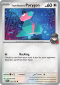 Team Rocket's Porygon - 153/182 - Destined Rivals (Reverse Holo)