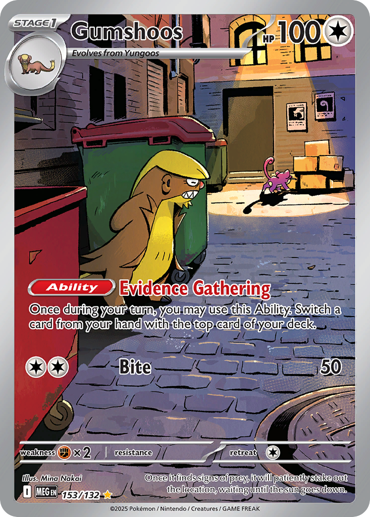 Gumshoos - 153/132 - Mega Evolution (MEG)