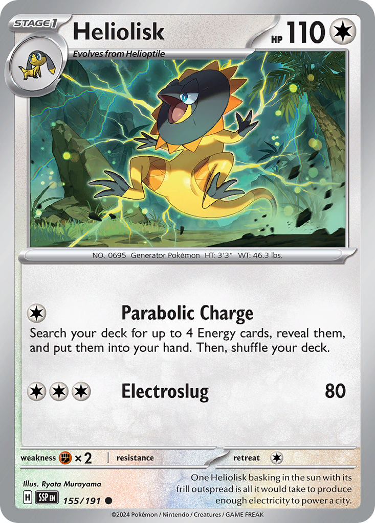 Heliolisk- 155/191 - Surging Sparks