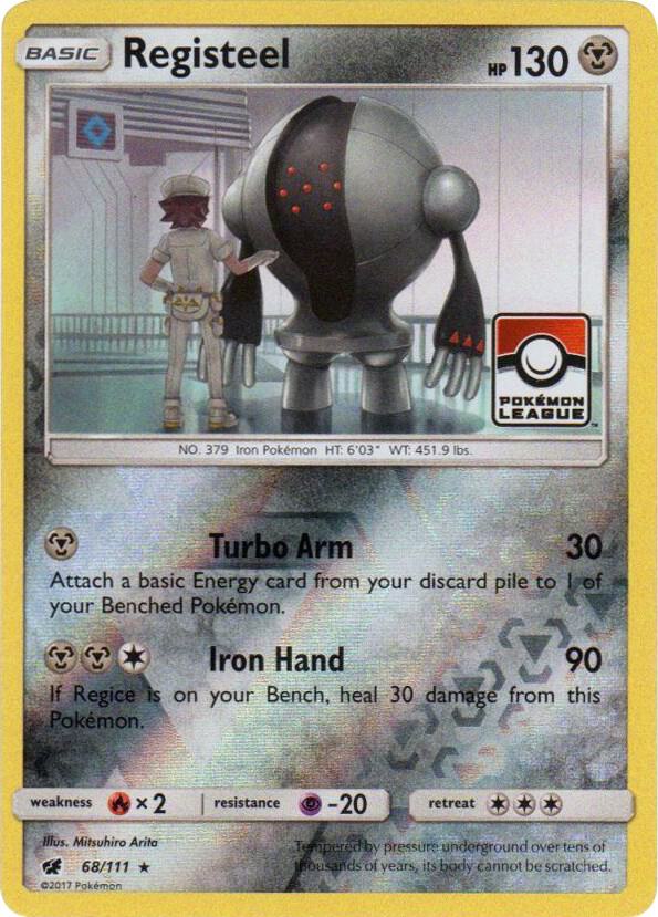Registeel - 068/111 (Pokemon League) - League & Championship Cards (PR)
