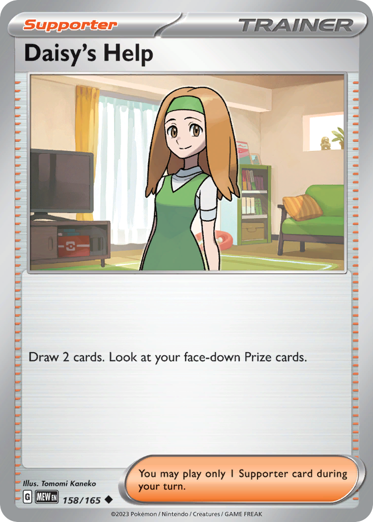 Daisy's Help - 158/165 -SV: Scarlet & Violet 151 (MEW)