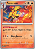 Armarouge - 015/091 - Paldean Fates (Reverse Holo)
