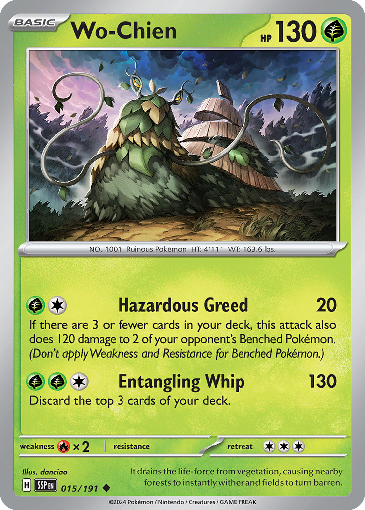 Wo-Chien- 015/191 - Surging Sparks