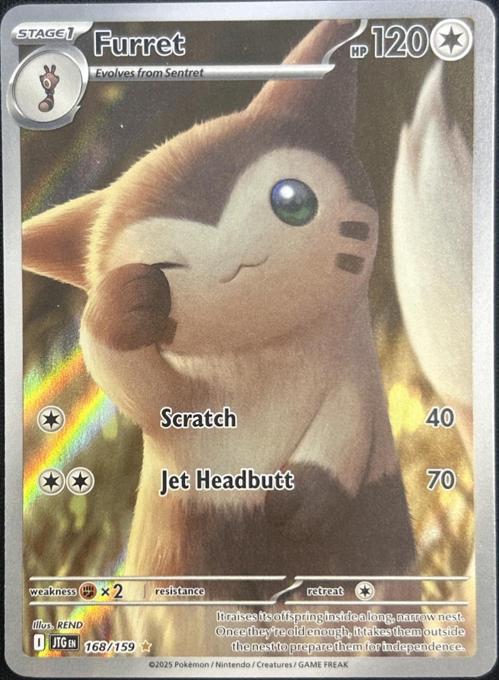 Furret - 168/159 - SV09: Journey Together (JTG)