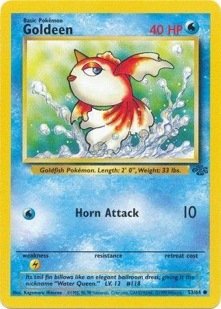 Goldeen - 53/64 - Jungle (base2) (Moderately Played)