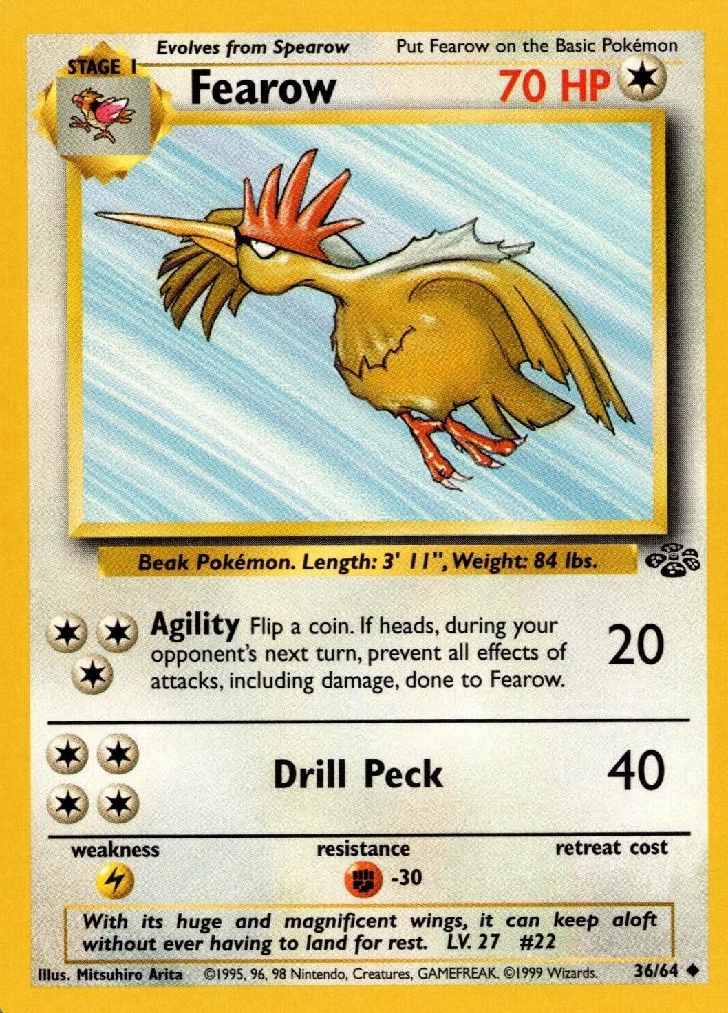 Fearow - 36/64 - Jungle (base2)
