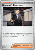 Giovanni's Charisma - 161/165 -SV: Scarlet & Violet 151 (MEW) (Reverse Holo)