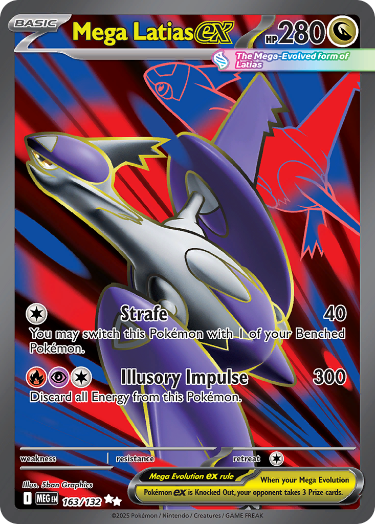 Mega Latias ex - 163/132 - Mega Evolution (MEG)