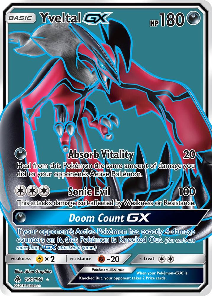 Yveltal GX - 124/131 - SM - Forbidden Light