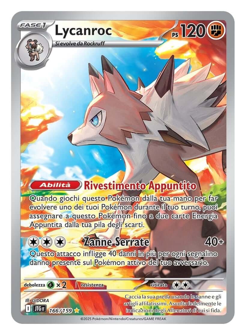Lycanroc - 166/159 - SV09: Journey Together (JTG)