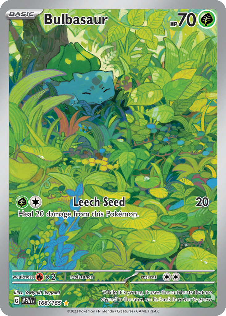 Bulbasaur - 166/165 - SV: 151 (1)