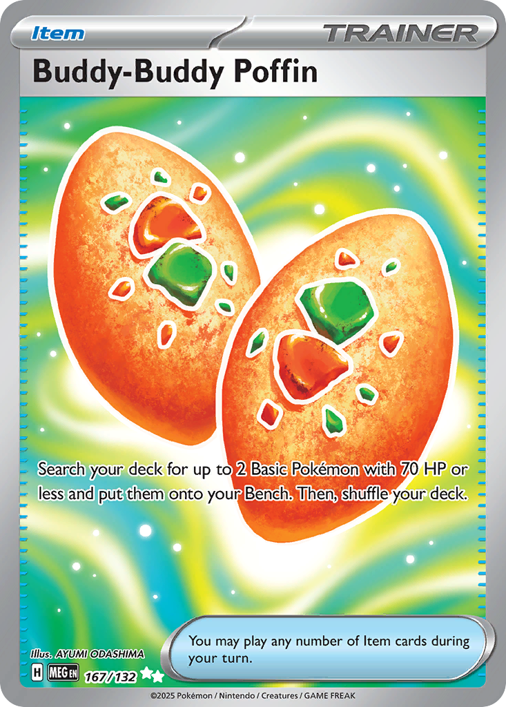 Buddy-Buddy Poffin - 167/132 - Mega Evolution (MEG)