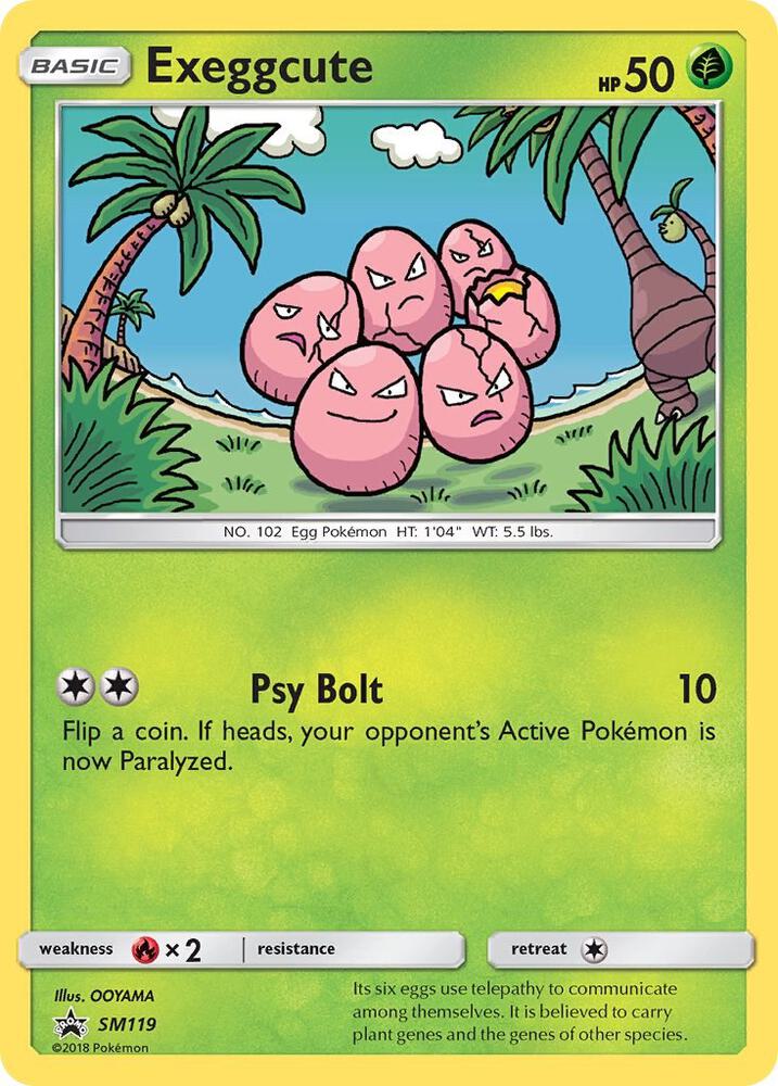 Exeggcute - SM119 - SM Promo