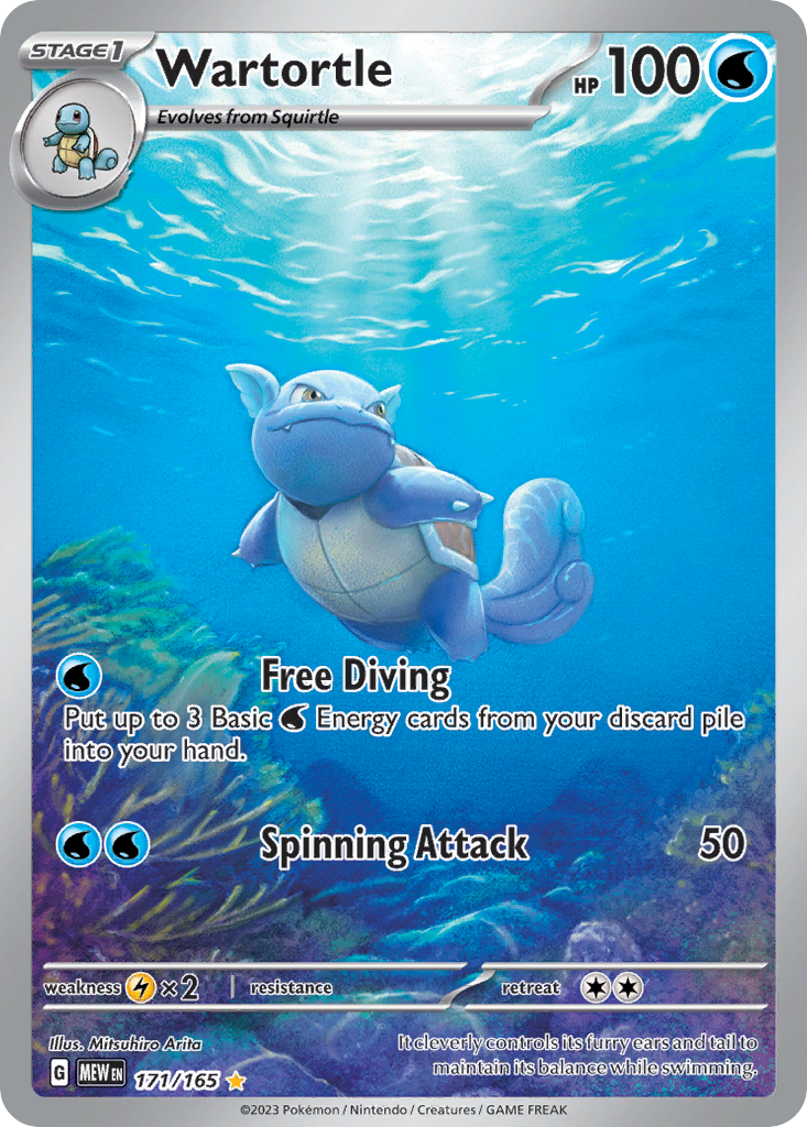 Wartortle - 171/165 - SV: 151 (1)
