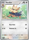 Herdier - 171/197 - Obsidian Flames (Reverse Holo)