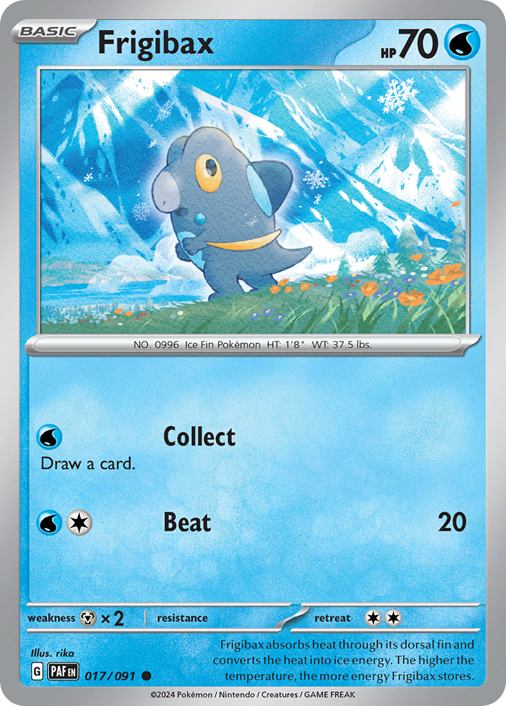 Frigibax - 017/091 - Paldean Fates
