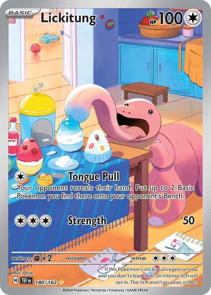 Lickitung - 180/162 - SV: Temporal Forces (TEF)