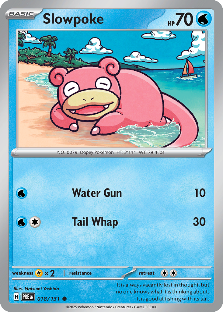 Slowpoke- 018/131 - Prismatic Evolutions