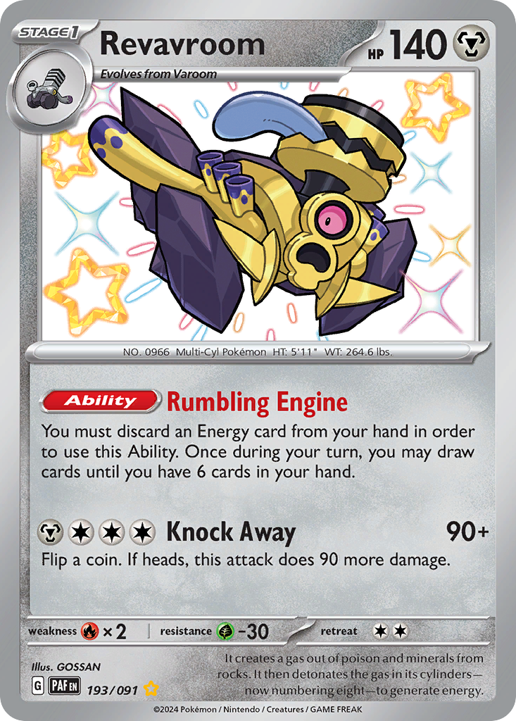 Revavroom - 193/091 - SV: Paldean Fates (PAF)