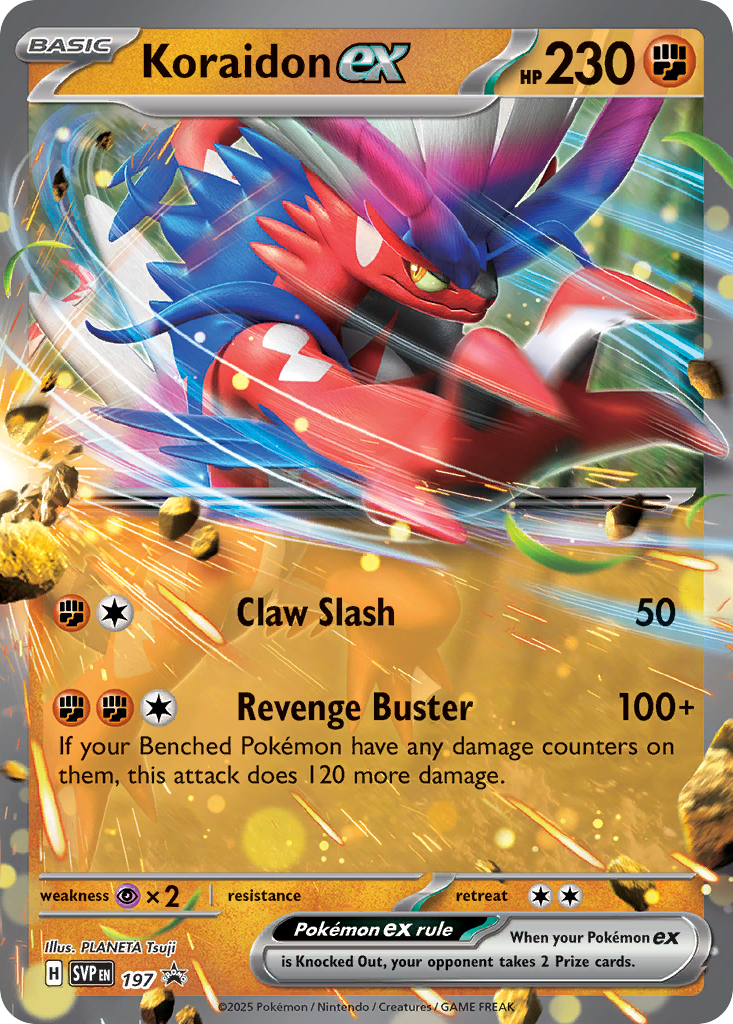 Koraidon ex - 197/150 - SV: Scarlet & Violet Promos (SVP)