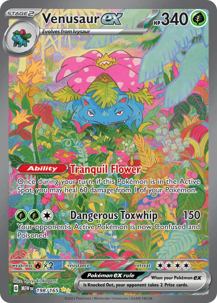 Venusaur ex - 198/165 - SV: 151 (1)
