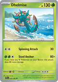 Dhelmise - 019/162 - Temporal Forces (Reverse Holo)