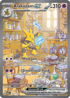 Alakazam ex - 201/165 - SV: 151
