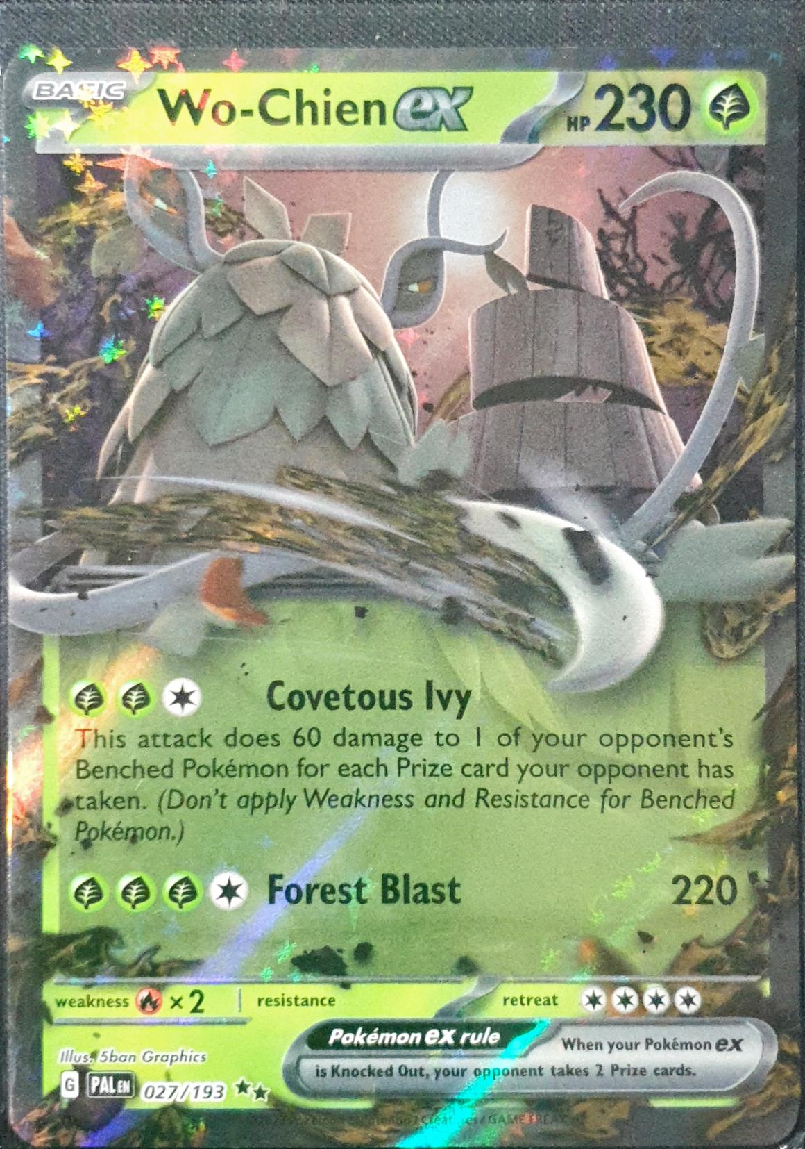 Wo-Chien EX - 027/193 - Paldea Evolved