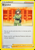 Brandon - 151/195 - Silver Tempest (Reverse Holo)