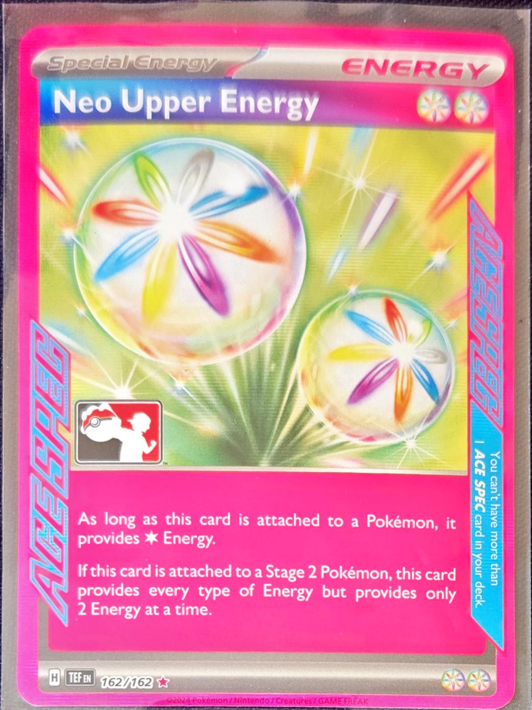 Neo Upper Energy  - 162/162 - League Stamped