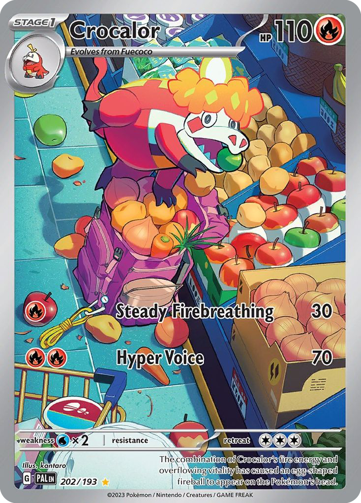 Crocalor - 202/193 - SV: Paldea Evolved (PE)