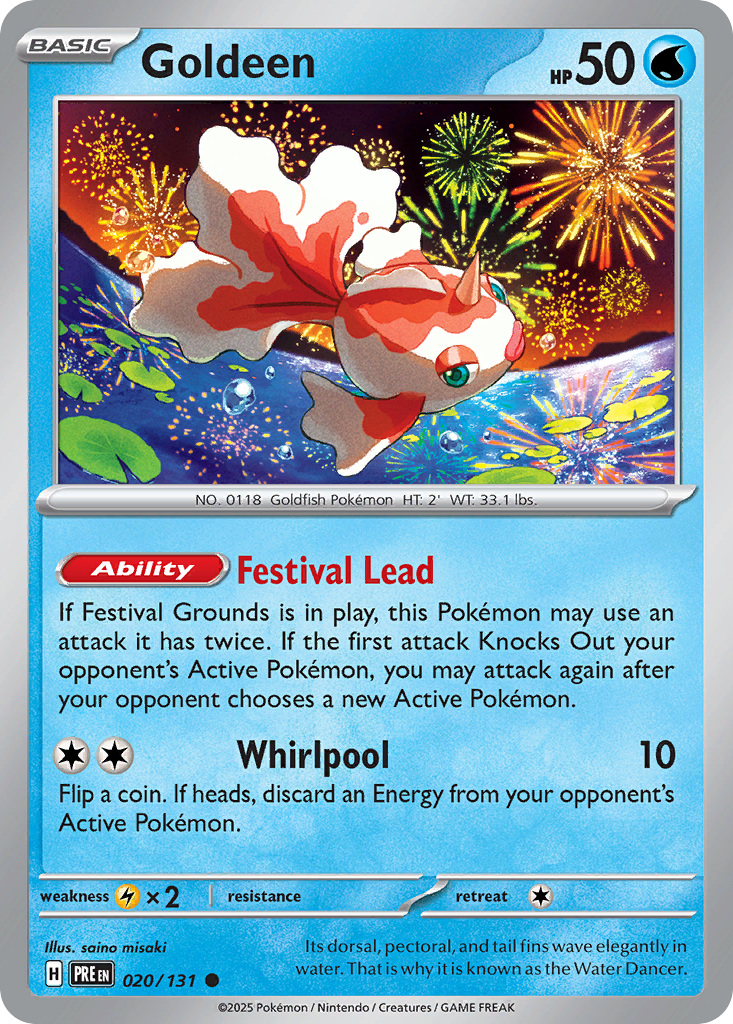 Goldeen- 020/131 - Prismatic Evolutions