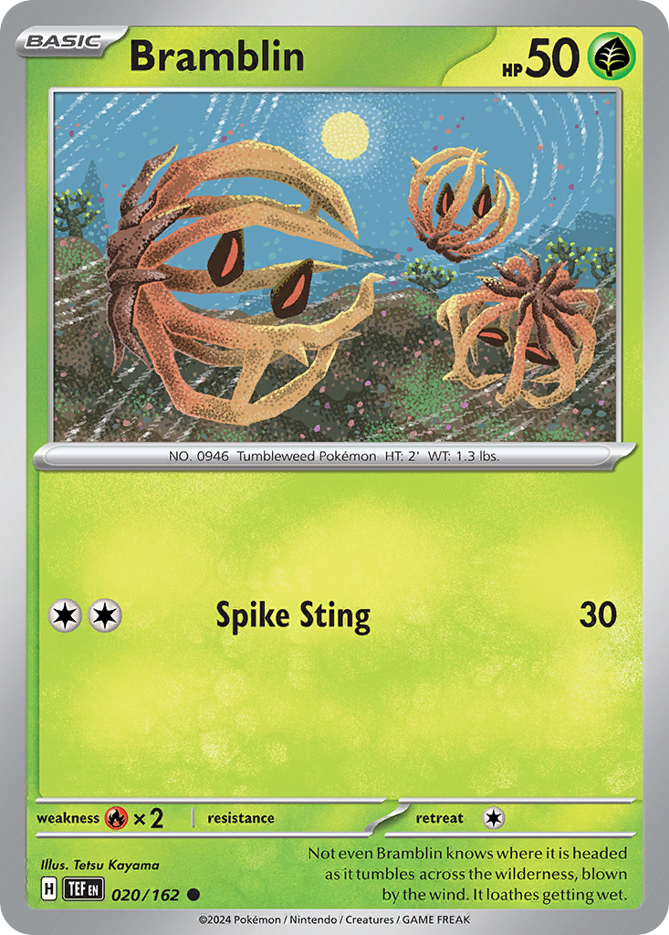 Bramblin - 020/162 - Temporal Forces (Reverse Holo)