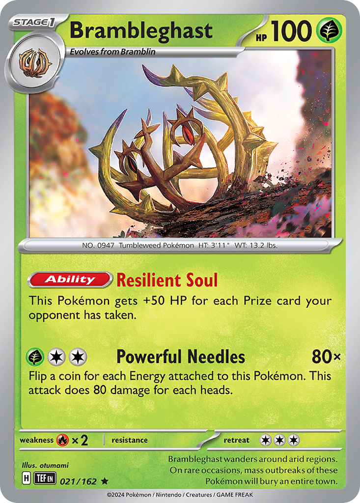 Brambleghast - 021/162 - Temporal Forces (Holo)