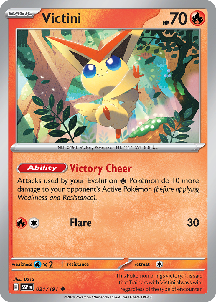 Victini- 021/191 - Surging Sparks